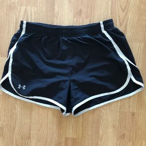 Black Under Armor running shorts